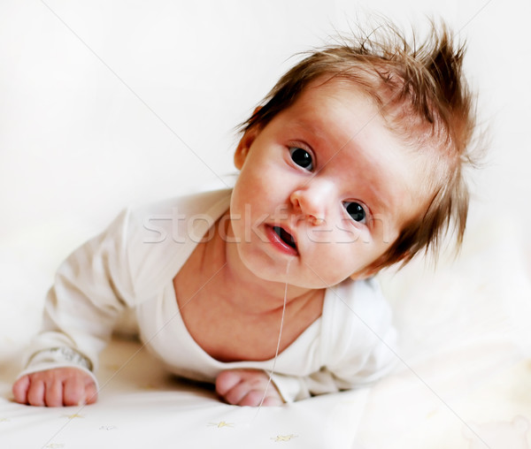 Baby saliva Stock photo © Calek