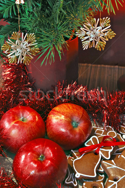 Apples and Gingerbread Stock photo © Calek