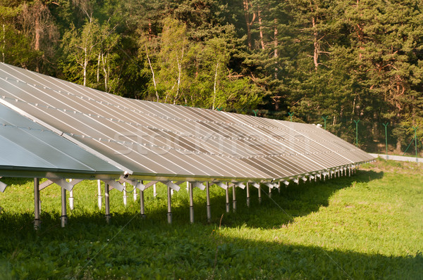 Solar panels Stock photo © Calek