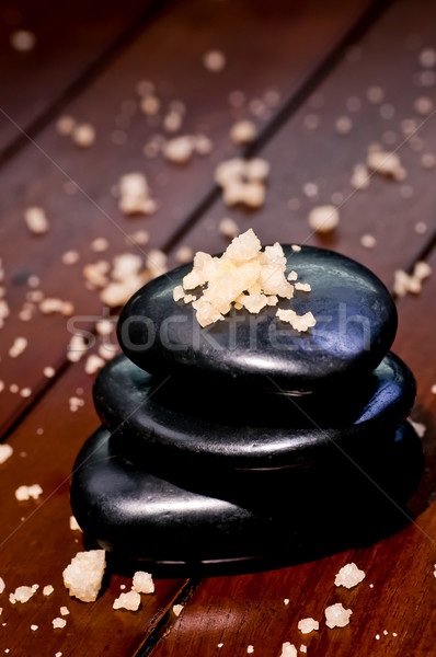 Spa evenwicht zen stenen Stockfoto © calvste