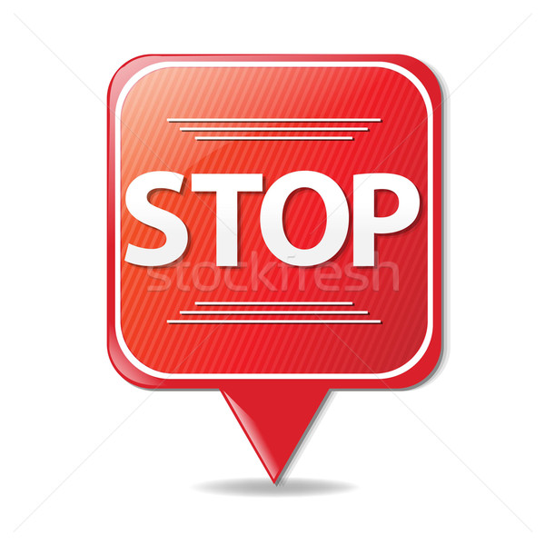 Stock photo: Sign Stop