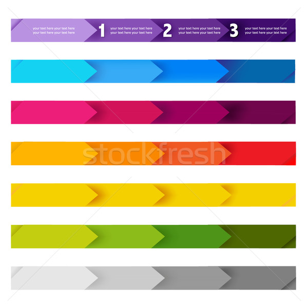 Zahl line Zeilen Zahlen Website-Design Elemente Stock foto © cammep
