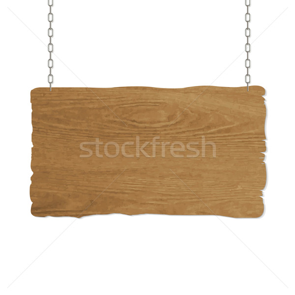 Wooden Sign Stock photo © cammep