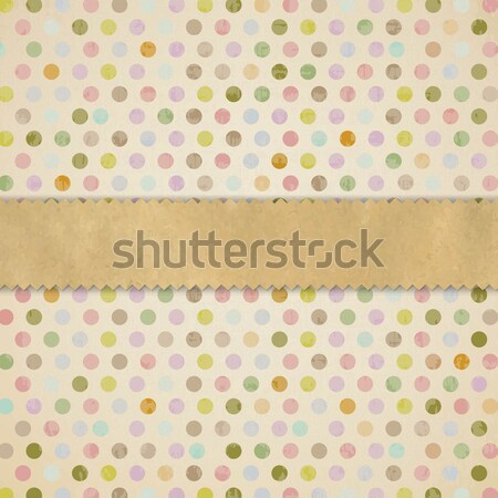 Retro textúra papír szalag gradiens háló Stock fotó © cammep