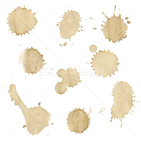 Coffee Stains Collection Stock photo © cammep