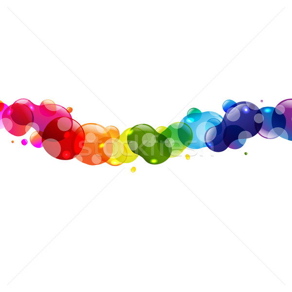 Colorful Balloons With Boke Stock photo © cammep