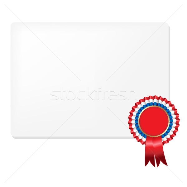 Ribbon Rosette Badge Stock photo © cammep