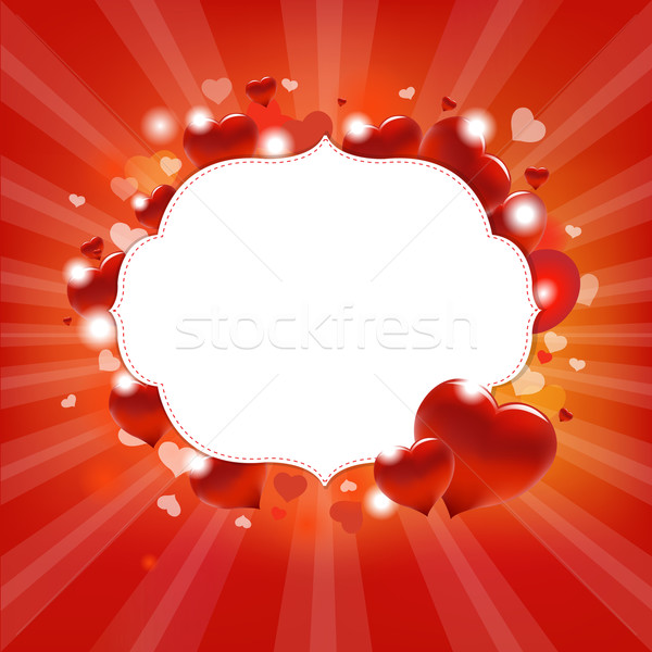 Love Vintage Card Stock photo © cammep