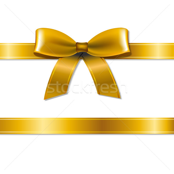 Golden Bow Stock photo © cammep