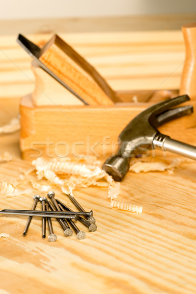 A variety of carpenter tools Stock photo © CandyboxPhoto