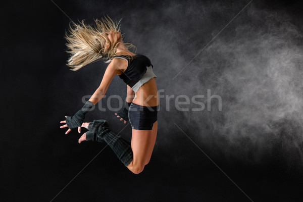Bella ballerino esercizio Vai studio pratica Foto d'archivio © CandyboxPhoto