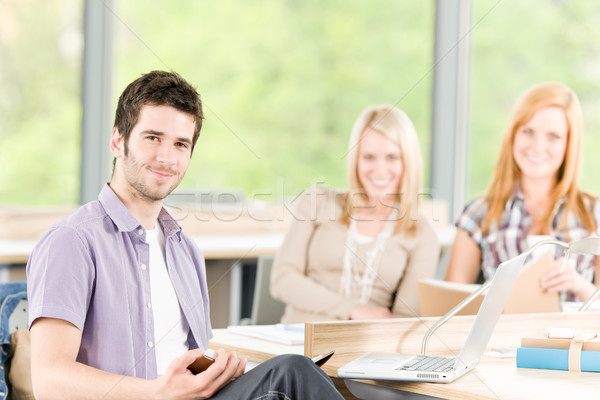 Group of young high school students learning  Stock photo © CandyboxPhoto