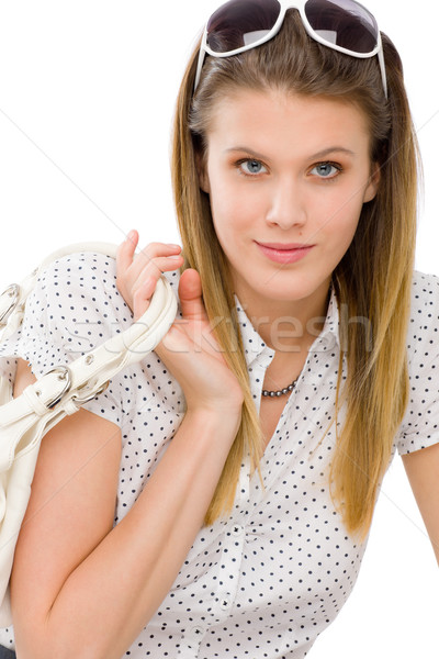 Fashion model - woman wear summer designer clothes Stock photo © CandyboxPhoto