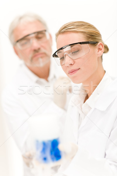 Chemistry experiment -  scientists in laboratory Stock photo © CandyboxPhoto