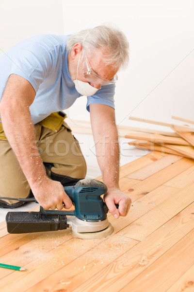 Foto stock: Melhoramento · da · casa · handyman · oficina · madeira · interior