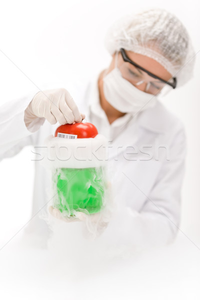 Genetic engineering - scientist in laboratory Stock photo © CandyboxPhoto