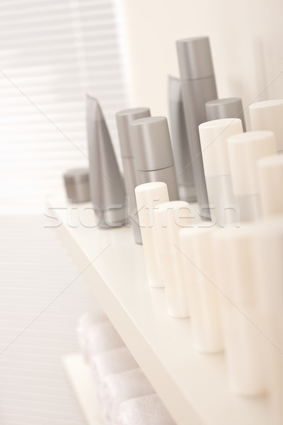 Hair and body care cosmetics bottles Stock photo © CandyboxPhoto