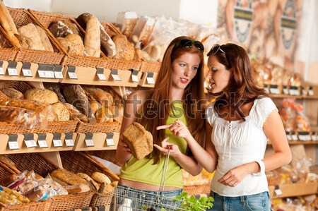 Stockfoto: Twee · jonge · vrouwen · vrouw · vrouwen