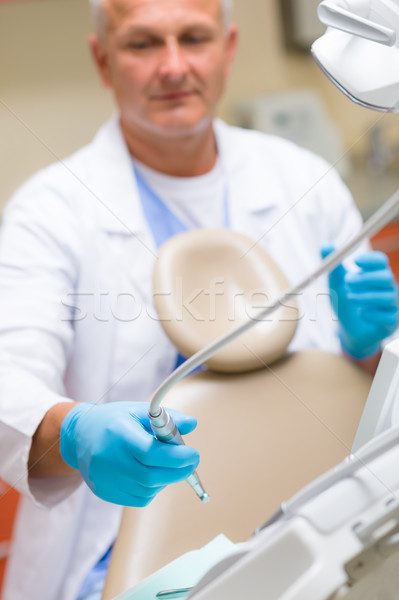 Foto stock: Profesional · dentista · herramientas · tratamiento · dentales · moderna