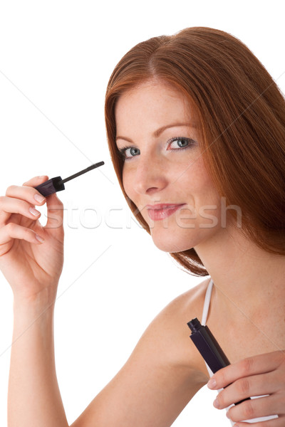 Lichaam zorg glimlachend vrouw Stockfoto © CandyboxPhoto