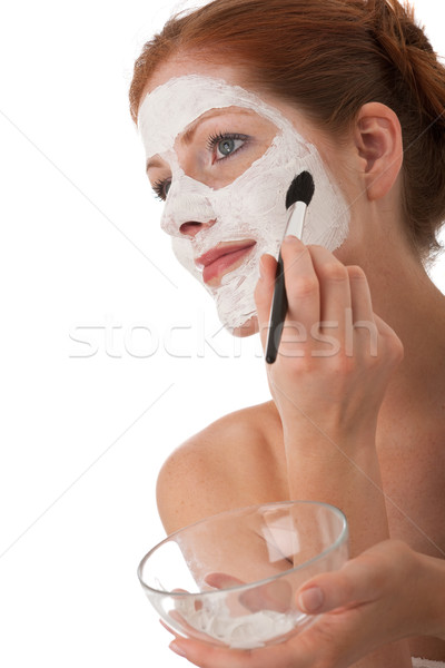 [[stock_photo]]: Corps · soins · portrait · belle · femme · blanche