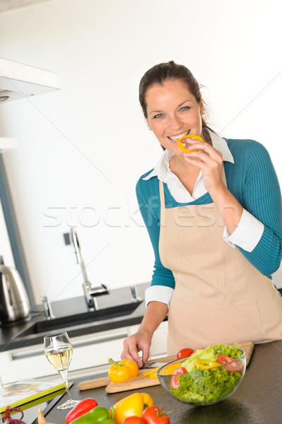 Foto d'archivio: Degustazione · cucina · verdura · cena · alimentare