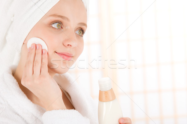 Acné adolescent femme propre peau [[stock_photo]] © CandyboxPhoto