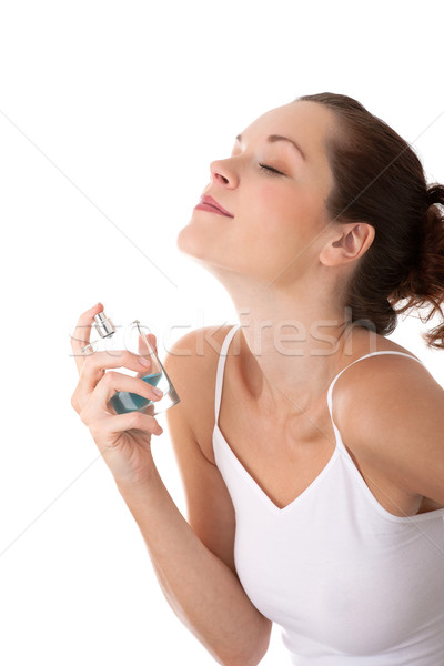 Körper Pflege genießen Geruch Parfüm Stock foto © CandyboxPhoto