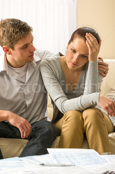 Young couple has problems with their budget Stock photo © CandyboxPhoto