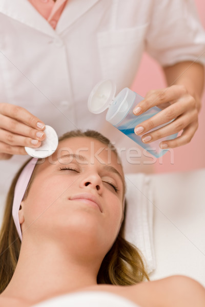 Bőrápolás nő takarítás arc szépség pihen Stock fotó © CandyboxPhoto