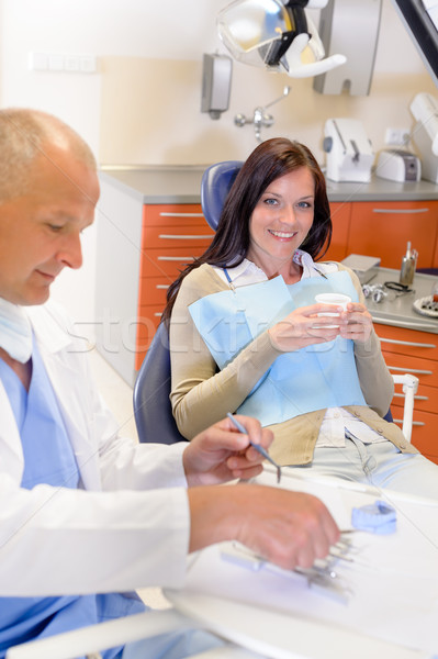 Female patient at dentist surgery  Stock photo © CandyboxPhoto