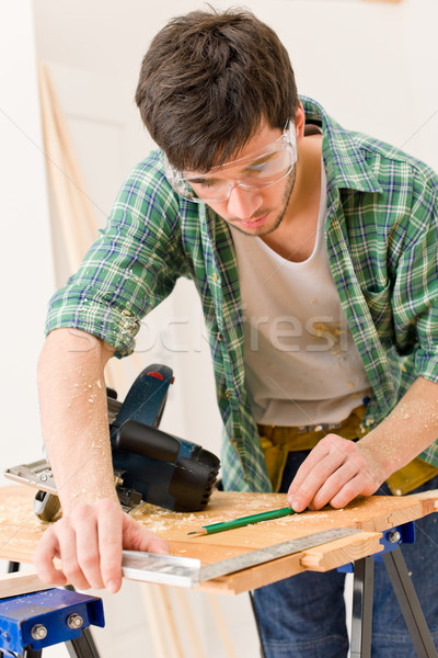 Amélioration de l'habitat bricoleur atelier table intérieur [[stock_photo]] © CandyboxPhoto