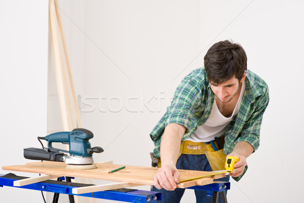 Melhoramento da casa handyman oficina tabela interior Foto stock © CandyboxPhoto
