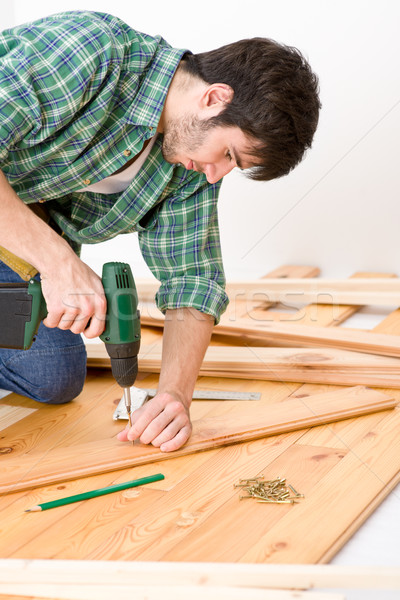 Amélioration de l'habitat bricoleur intérieur étage [[stock_photo]] © CandyboxPhoto