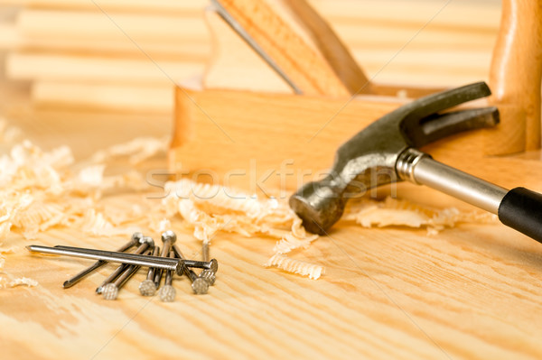 Selection of carpenter tools Stock photo © CandyboxPhoto