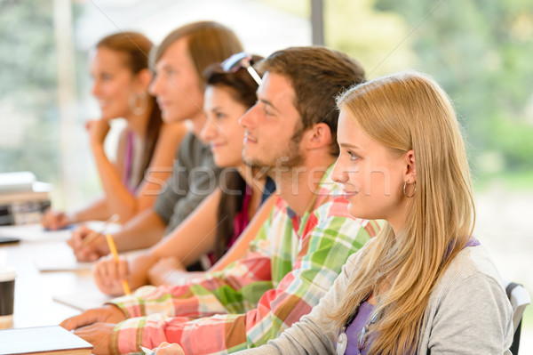 High-school students listening to lesson in class  Stock photo © CandyboxPhoto