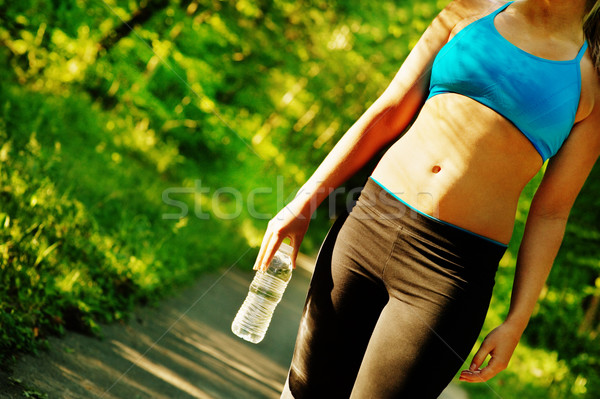 Foto stock: Forestales · camino · deporte · naturaleza