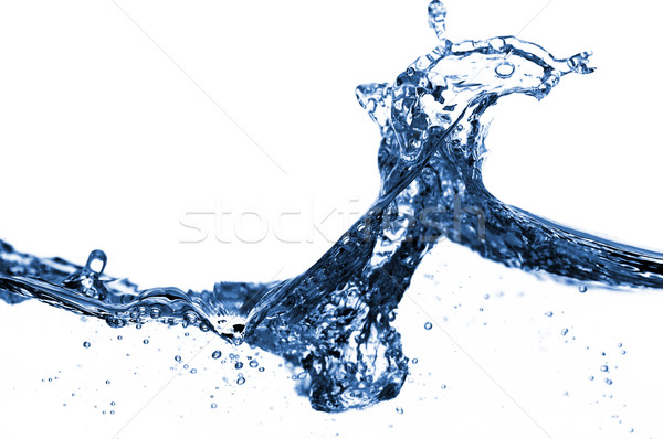 Clear Water Against White Stock photo © cardmaverick2