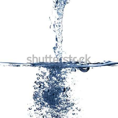 Apă alb abstract ocean albastru Imagine de stoc © cardmaverick2