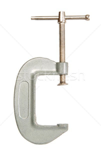 Metal work tool with thread Stock photo © carenas1