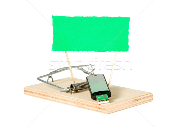 A mouse trap with portable driver Stock photo © carenas1
