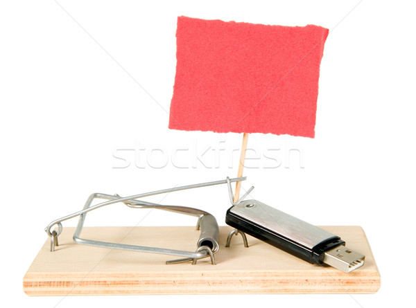 A mouse trap with portable driver Stock photo © carenas1