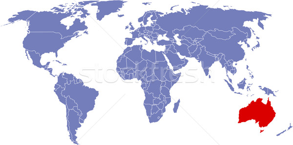 Global map Stock photo © carenas1