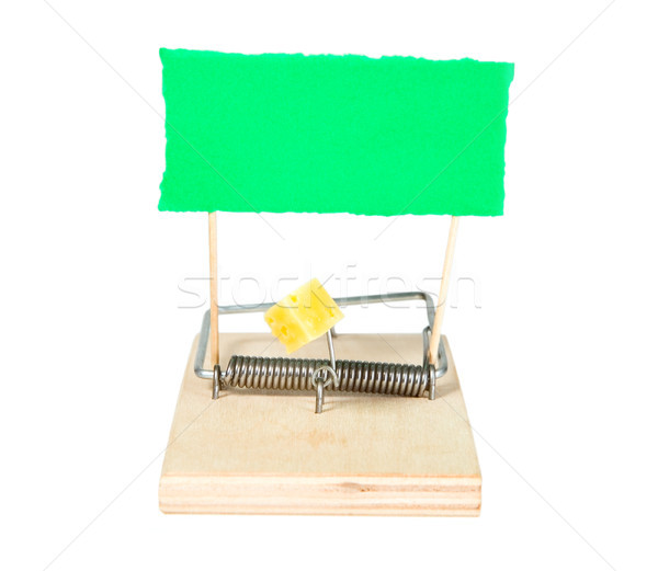 A mouse trap with keys Stock photo © carenas1