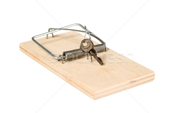 мыши ловушка ключами древесины смерти крыса Сток-фото © carenas1