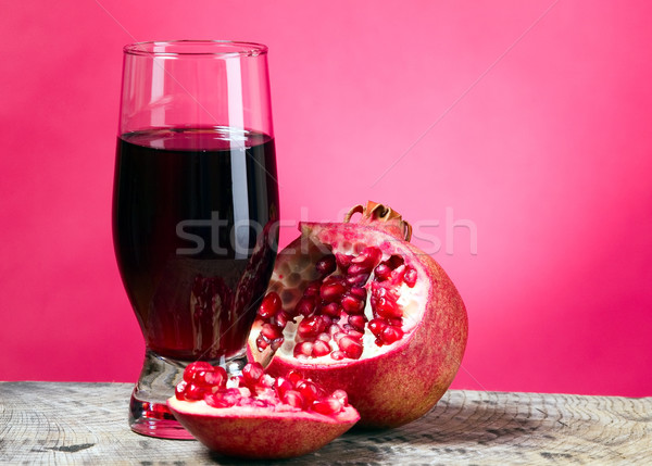 Tasteful fruit garnet Stock photo © carenas1