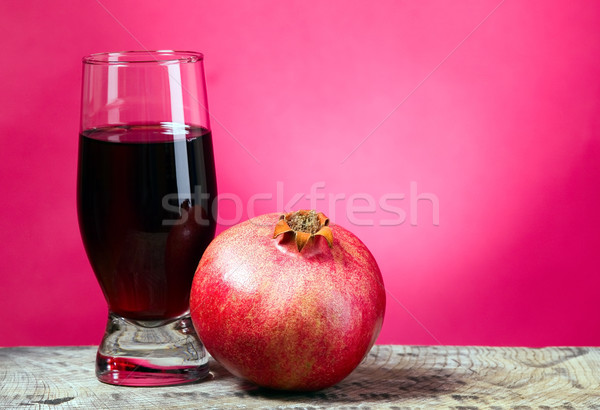 Tasteful fruit garnet Stock photo © carenas1