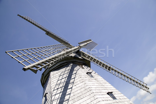 An old windmill  flour production Stock photo © carenas1