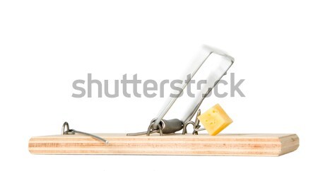 A mouse trap with keys Stock photo © carenas1