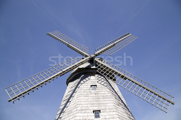 An old windmill  flour production Stock photo © carenas1